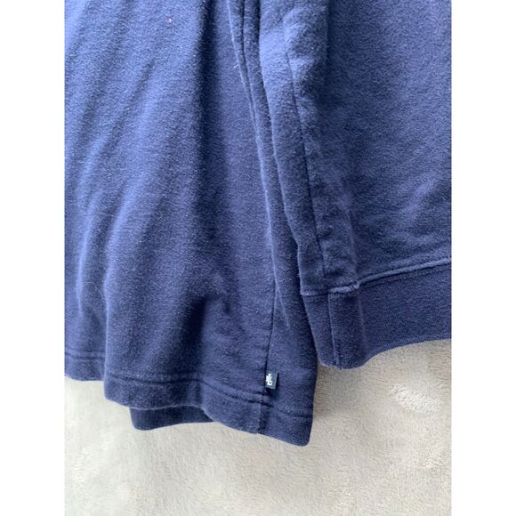 LAUREN RALPH LAUREN | MEDIUM WOMEN'S | METAL BUTTON DOWN VTG CARDIGAN in NAVY - Picture 4 of 10